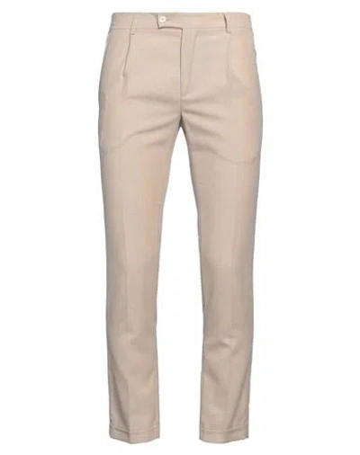 Grey Daniele Alessandrini Man Pants Beige Size 30 Polyester, Viscose, Elastane