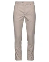 Grey Daniele Alessandrini Man Pants Beige Size 34 Polyester, Viscose, Elastane In Beige