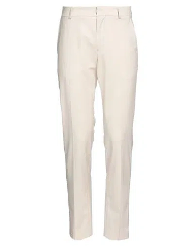 Grey Daniele Alessandrini Man Pants Beige Size 30 Polyester, Viscose, Elastane In Beige