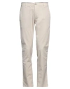 Grey Daniele Alessandrini Man Pants Beige Size 31 Cotton, Elastane