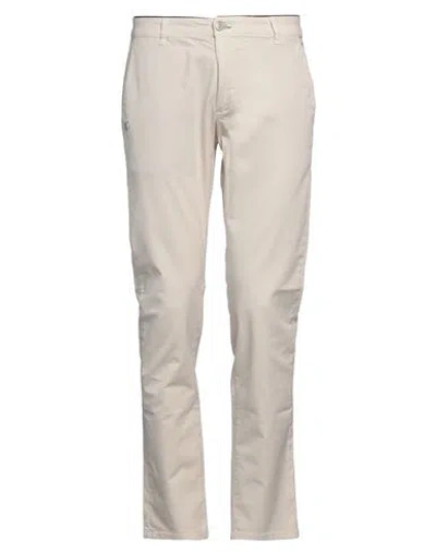 Grey Daniele Alessandrini Man Pants Beige Size 31 Cotton, Elastane