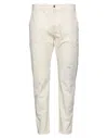 Grey Daniele Alessandrini Pants In Beige