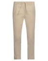 Grey Daniele Alessandrini Man Pants Beige Size 32 Viscose, Polyamide, Elastane