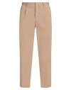 Grey Daniele Alessandrini Man Pants Beige Size 34 Cotton, Polyamide, Elastane In Sand