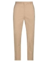 Grey Daniele Alessandrini Man Pants Beige Size 36 Cotton, Elastane In Beige