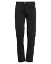 Grey Daniele Alessandrini Man Pants Black Size 30 Cotton, Elastane In Black