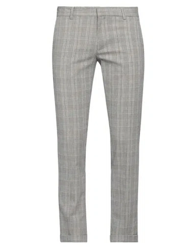 Grey Daniele Alessandrini Man Pants Black Size 30 Cotton, Polyester, Viscose