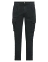Grey Daniele Alessandrini Man Pants Black Size 32 Cotton, Elastane In Black