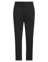 Grey Daniele Alessandrini Man Pants Black Size 32 Cotton, Elastane