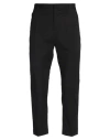 Grey Daniele Alessandrini Man Pants Black Size 30 Cotton, Elastane