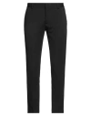 Grey Daniele Alessandrini Man Pants Black Size 32 Polyester, Elastane In Black