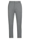 Grey Daniele Alessandrini Man Pants Black Size 32 Polyester, Polyamide, Elastane In Black