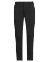 Grey Daniele Alessandrini Man Pants Black Size 32 Polyester, Viscose, Elastane