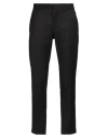 Grey Daniele Alessandrini Man Pants Black Size 34 Polyester, Viscose, Elastane
