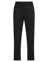 Grey Daniele Alessandrini Man Pants Black Size 36 Cotton, Elastane