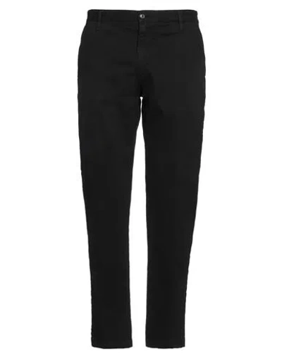 Grey Daniele Alessandrini Man Pants Black Size 36 Cotton, Elastane