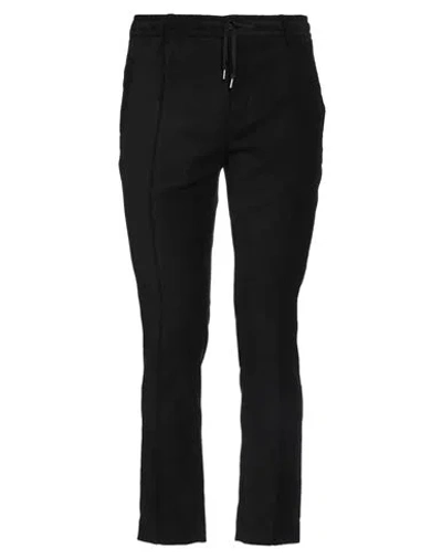 Grey Daniele Alessandrini Man Pants Black Size 32 Polyester, Viscose, Elastane