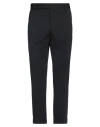 Grey Daniele Alessandrini Man Pants Black Size 36 Polyester, Viscose, Elastane