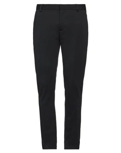 Grey Daniele Alessandrini Man Pants Black Size 36 Polyester, Viscose, Elastane