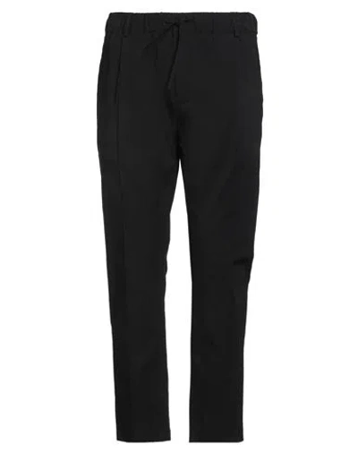 Grey Daniele Alessandrini Man Pants Black Size 36 Viscose, Polyamide, Elastane