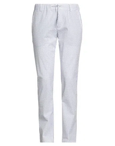 Grey Daniele Alessandrini Man Pants Blue Size 30 Cotton, Elastane