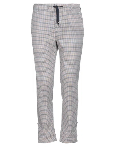 Grey Daniele Alessandrini Cropped Pants In Blue