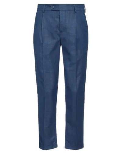 Grey Daniele Alessandrini Man Pants Blue Size 30 Polyester, Viscose, Elastane In Neutral