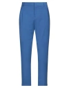 Grey Daniele Alessandrini Man Pants Blue Size 34 Polyester, Viscose, Elastane