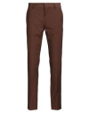 Grey Daniele Alessandrini Man Pants Brown Size 28 Polyester, Viscose, Elastane