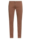 Grey Daniele Alessandrini Man Pants Brown Size 32 Cotton, Elastane