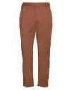 Grey Daniele Alessandrini Man Pants Brown Size 36 Cotton, Elastane