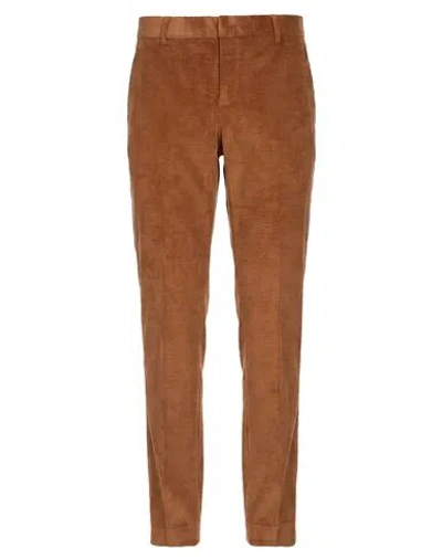 Grey Daniele Alessandrini Man Pants Brown Size 38 Polyester, Polyamide, Elastane In Multi