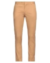 Grey Daniele Alessandrini Man Pants Camel Size 30 Cotton, Elastane In Beige