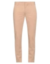 Grey Daniele Alessandrini Man Pants Camel Size 30 Polyester, Viscose, Elastane In Beige