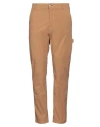 Grey Daniele Alessandrini Man Pants Camel Size 32 Cotton, Elastane In Beige