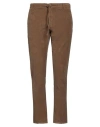 Grey Daniele Alessandrini Man Pants Camel Size 32 Cotton, Elastane In Beige