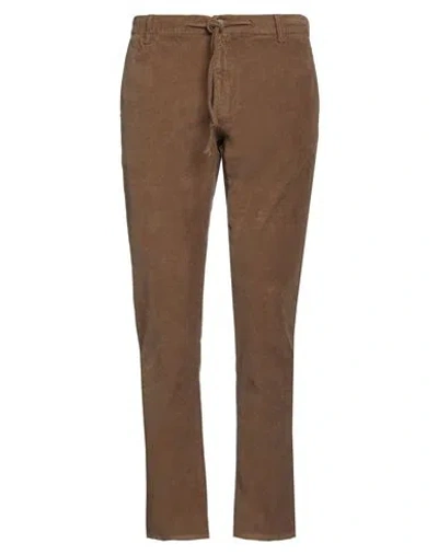 Grey Daniele Alessandrini Man Pants Camel Size 32 Cotton, Elastane In Beige