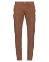 Grey Daniele Alessandrini Man Pants Camel Size 32 Cotton, Elastane In Beige