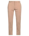 Grey Daniele Alessandrini Man Pants Camel Size 30 Polyester, Viscose, Elastane In Beige
