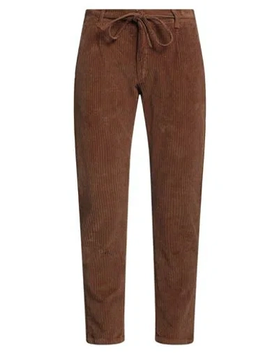 Grey Daniele Alessandrini Man Pants Camel Size 33 Cotton, Elastane In Brown