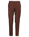 Grey Daniele Alessandrini Man Pants Camel Size 36 Polyester, Viscose, Elastane In Burgundy