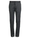 Grey Daniele Alessandrini Man Pants Charcoal Size 30 Cotton, Elastane