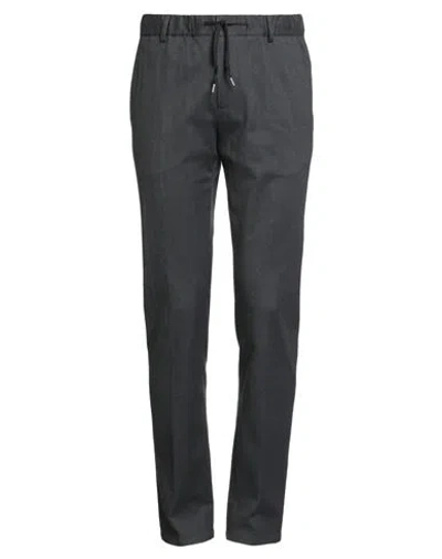 Grey Daniele Alessandrini Man Pants Charcoal Size 30 Cotton, Elastane