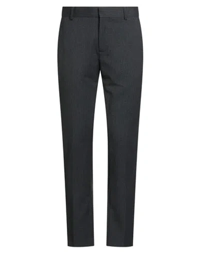 Grey Daniele Alessandrini Man Pants Charcoal Size 30 Polyester, Viscose, Elastane In Black