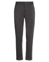 Grey Daniele Alessandrini Man Pants Charcoal Size 32 Polyester, Viscose, Elastane In Gray