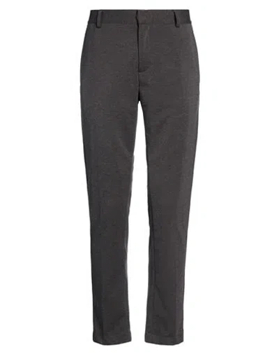 Grey Daniele Alessandrini Man Pants Charcoal Size 32 Polyester, Viscose, Elastane In Gray