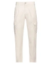 Grey Daniele Alessandrini Man Pants Cream Size 29 Cotton, Elastane In White