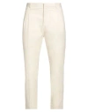 Grey Daniele Alessandrini Man Pants Cream Size 32 Cotton, Elastane In White