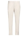 Grey Daniele Alessandrini Man Pants Cream Size 38 Polyester, Viscose, Elastane In White