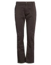 Grey Daniele Alessandrini Man Pants Dark Brown Size 31 Cotton, Elastane In Brown